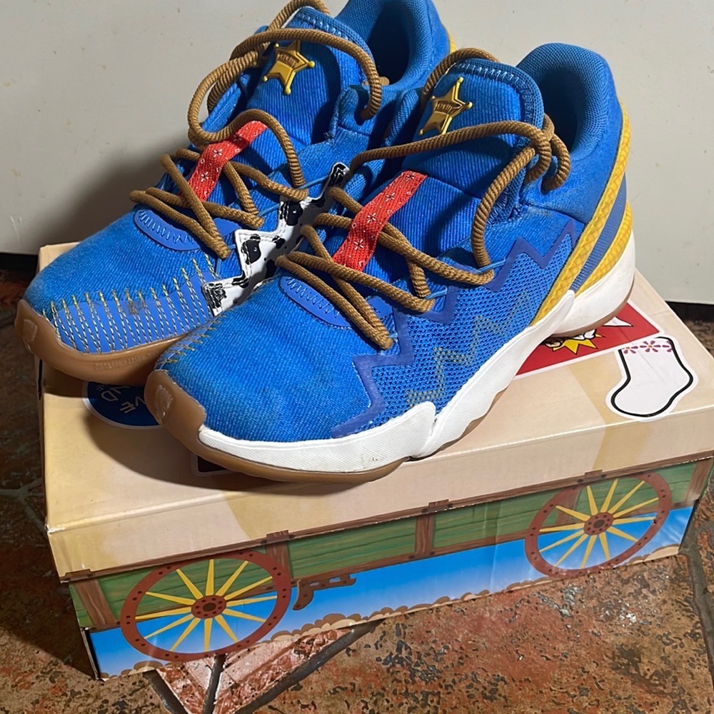 Kids Adidas Shoes- Toy story size 3